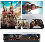 ASSASSIN'S CREED ODYSSEY XBOX ONE S (SLIM) *TEXTURED VINYL ! * PROTECTIVE SKIN DECAL WRAP
