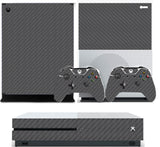 BLACK CARBON EFFECT XBOX ONE S (SLIM) *TEXTURED VINYL ! * PROTECTIVE SKIN DECAL WRAP